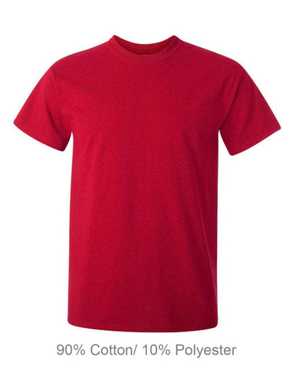 Gildan heavy cotton with printing